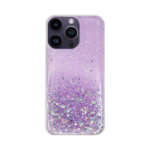 Vivid Liquid Glitter Case Apple iPhone 15 Pro Max Purple/Multicolor