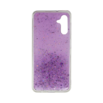 Vivid Liquid Glitter Case Samsung Galaxy A14 4G/5G Purple/Multicolor - Image 3