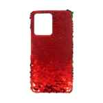 Vivid Sequin Case Redmi 13C Red - Image 2