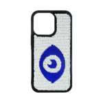 Vivid Sequin Case Apple iPhone 13 Pro Silver/Blue - Image 2