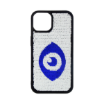 Vivid Sequin Case Apple iPhone 14 Silver/Blue - Image 2