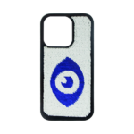 Vivid Sequin Case Apple iPhone 14 Pro Max Silver/Blue - Image 2