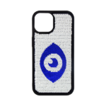 Vivid Sequin Case Apple iPhone 15 Silver/Blue - Image 2