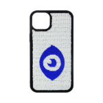 Vivid Sequin Case Apple iPhone 15 Plus Silver/Blue - Image 2