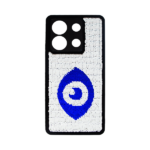 Vivid Sequin Case Redmi Note 13 5G Silver/Blue - Image 2