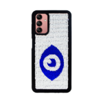 Vivid Sequin Case Samsung Galaxy A04s Silver/Blue