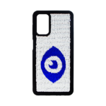 Vivid Sequin Case Samsung Galaxy A04s Silver/Blue - Image 2