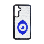 Vivid Sequin Case Samsung Galaxy A35 5G Silver/Blue - Image 2