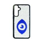 Vivid Sequin Case Samsung Galaxy A55 5G Silver/Blue - Image 2