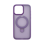 Vivid Magsafe Ring Stand PC Case Apple iPhone 15 Plus Purple - Image 2