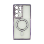 Vivid Magsafe Strass and Glitter Case Samsung Galaxy S24 Ultra Purple - Image 2