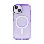 Vivid Magsafe Silicone Case Apple iPhone 14 Purple