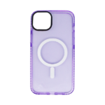 Vivid Magsafe Silicone Case Apple iPhone 15 Plus Purple - Image 2