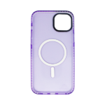 Vivid Magsafe Silicone Case Apple iPhone 15 Plus Purple - Image 3