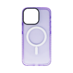 Vivid Magsafe Silicone Case Apple iPhone 15 Pro Max Purple - Image 2