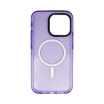 Vivid Magsafe Silicone Case Apple iPhone 15 Pro Max Purple - Image 3