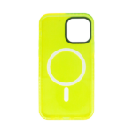 Vivid Magsafe Silicone Case Apple iPhone 12/12 Pro Yellow - Image 3