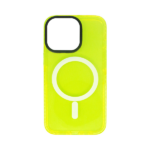 Vivid Magsafe Silicone Case Apple iPhone 13 Pro Yellow - Image 2