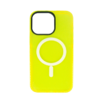 Vivid Magsafe Silicone Case Apple iPhone 15 Pro Max Yellow - Image 2