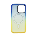 Vivid Magsafe Silicone Case Apple iPhone 13 Pro Blue/Orange - Image 3