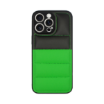 Vivid Puffer Back Cover Apple iPhone 15 Pro Max Green/Black