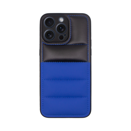 Vivid Puffer Back Cover Apple iPhone 15 Pro Max Blue/Black
