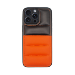 Vivid Puffer Back Cover Apple iPhone 15 Pro Max Orange/Black