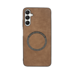 Vivid Magsafe Wooden Pattern Case Samsung Galaxy A25 5G Brown