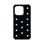 Vivid Silicone Pins Case Apple iPhone 14 Pro Max Black - Image 2
