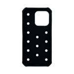 Vivid Silicone Pins Case Apple iPhone 15 Pro Max Black - Image 3