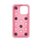Vivid Silicone Pins Case Apple iPhone 13 Pro Pink - Image 3