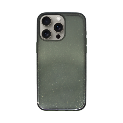 Vivid PC Glitter Case Apple iPhone 15 Pro Max Black