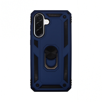 Vivid Ring Rugged Armor Case Samsung Galaxy A36 Blue