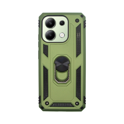 Vivid Ring Rugged Armor Case Redmi Note 13 4G Green