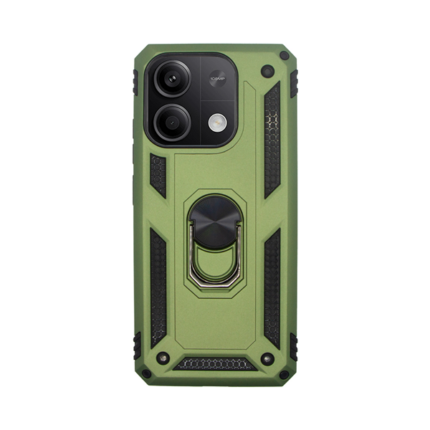 Vivid Ring Rugged Armor Case Redmi Note 13 5G Green