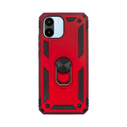 Vivid Ring Rugged Armor Case Xiaomi Redmi A2 Red