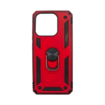 Vivid Ring Rugged Armor Case Redmi Note 13 Pro/Poco X6 5G Red - Image 2