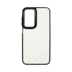 Vivid Diamond Shape PU Leather Case Samsung Galaxy A25 5G White - Image 2