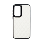 Vivid Diamond Shape PU Leather Case Samsung Galaxy A35 5G White - Image 2