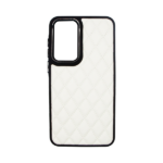Vivid Diamond Shape PU Leather Case Samsung Galaxy A55 5G White - Image 2