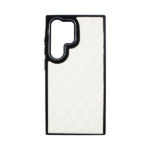 Vivid Diamond Shape PU Leather Case Samsung Galaxy S24 Ultra White - Image 2