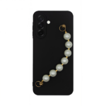 Vivid Silicone Case Pearl Chain Samsung Galaxy A26 Black