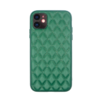 Vivid Diamond Shape PU Leather Case Apple iPhone 11 Green