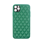 Vivid Diamond Shape PU Leather Case Apple iPhone 11 Pro Green - Image 2