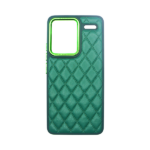 Vivid Diamond Shape PU Leather Case Redmi Note 13 Pro+ 5G Green - Image 2