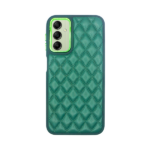 Vivid Diamond Shape PU Leather Case Samsung Galaxy A14 4G/5G Green