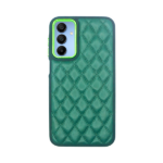 Vivid Diamond Shape PU Leather Case Samsung Galaxy A15 4G/5G Green