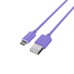 Riversong Cable USB to Type-C 3A Lotus 08 1.2m Purple - Image 2