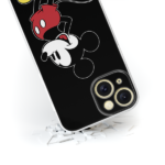 Disney Case Apple iPhone 15 Mickey Full Print Smiley Black - Image 3
