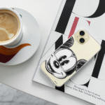 Disney Case Apple iPhone 15 Mickey Partial Print Sketch Transparent - Image 4